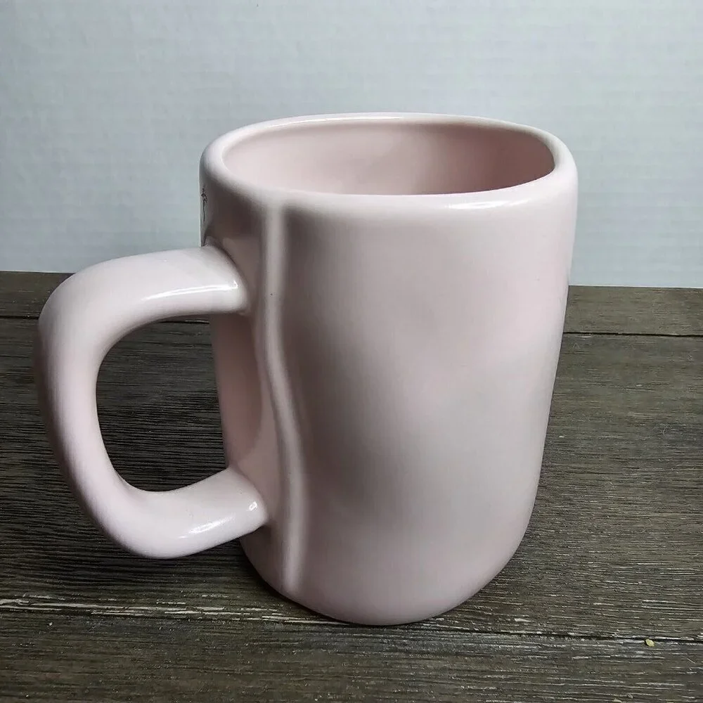 Rae Dunn Artisan You Complete Me Pastel Pink Valentine's Day Mug 2021 Farmhouse